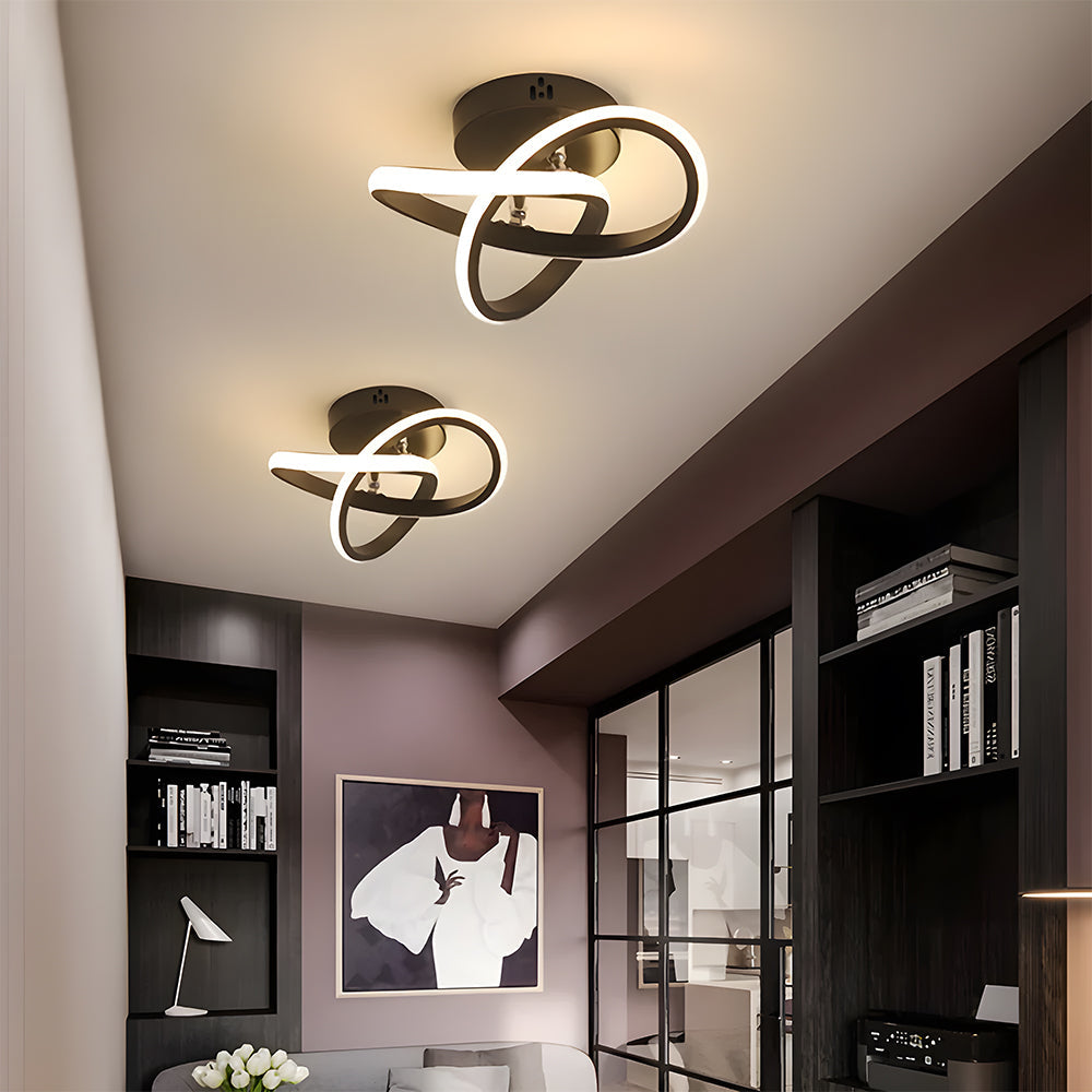 Modern Metal White LED Ceiling Light