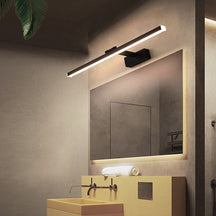 Contemporary Aluminum Simple Long Mirror Bathroom Wall Lighting