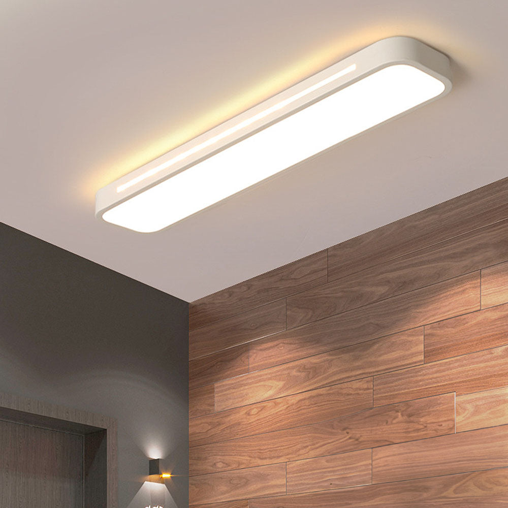 Modern Nordic Minimalist Long LED Ceiling Lighting