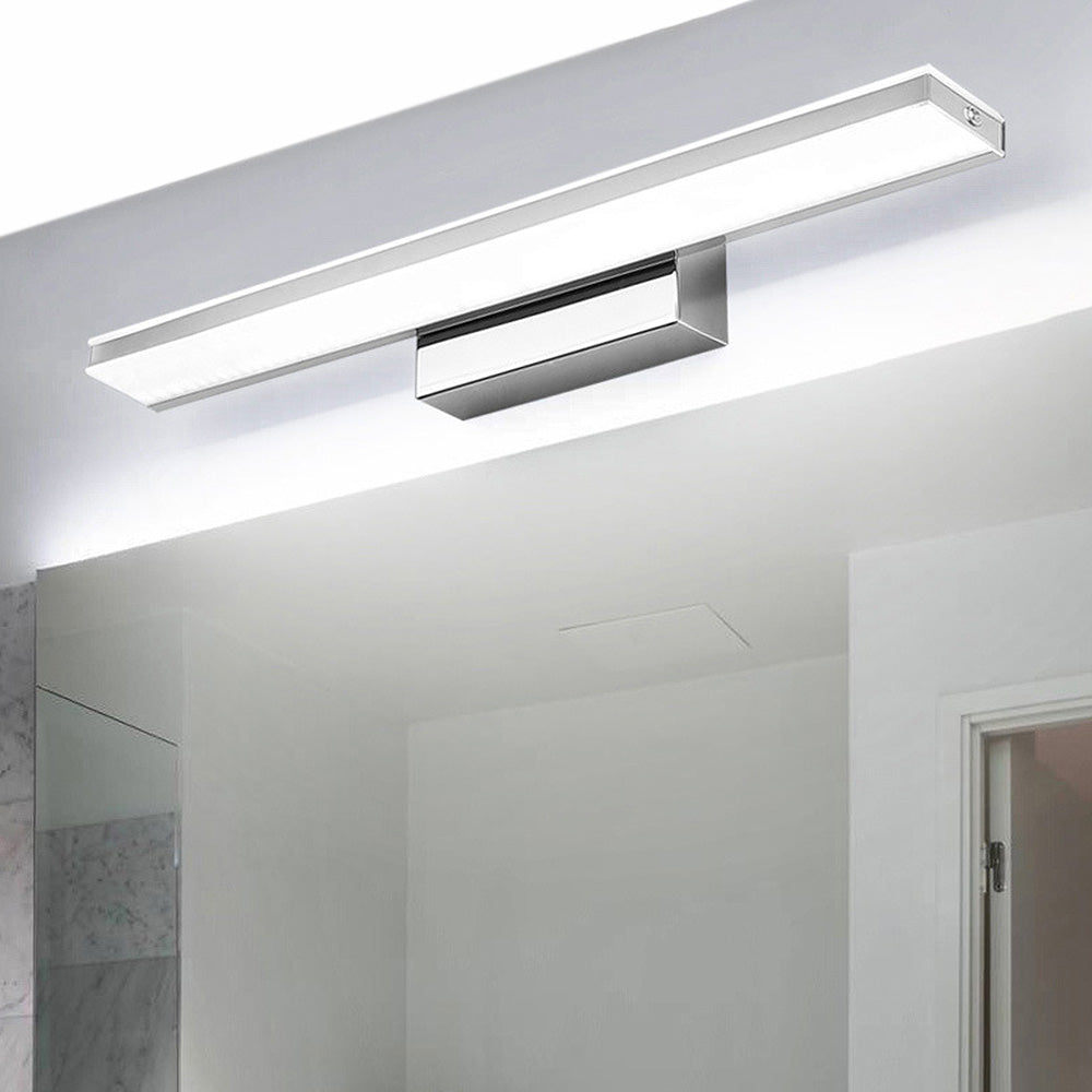 Contemporary Simple Metal Mirror Bathroom Wall Lighting