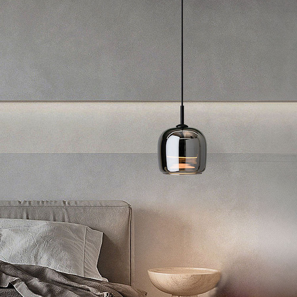 Simple Multi-Head Designer Grey Nordic Kitchen Pendant Light