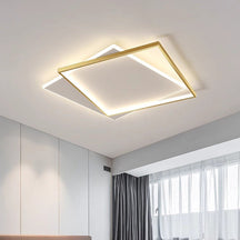 Contemporary Gold And Black LED Living Room Ceiling Lights