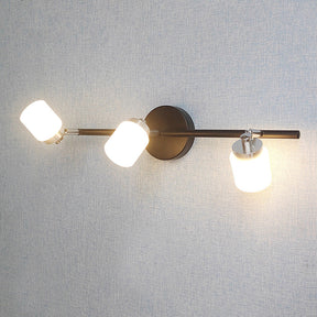 Modern Simple Hardware Long Light Bathroom LED Wall Light