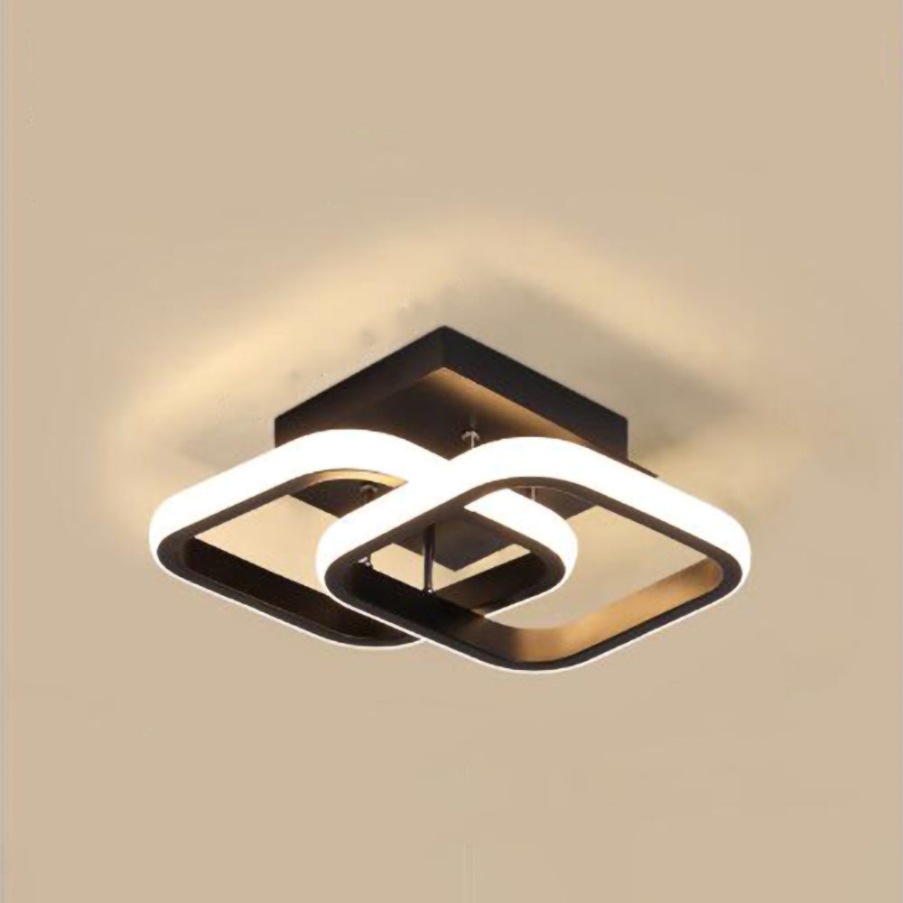 Modern Metal White LED Ceiling Light