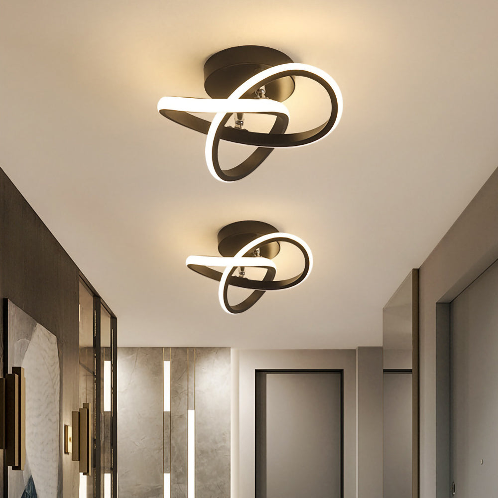 Modern Metal White LED Ceiling Light