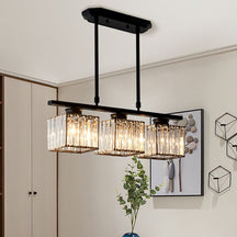 Nordic Multi-Head Designer Long Glass Island Lamps