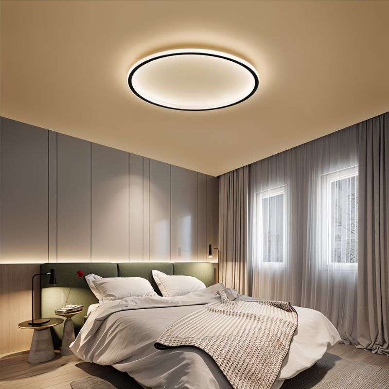 Modern Ultra-thin Round Low Ceiling Light