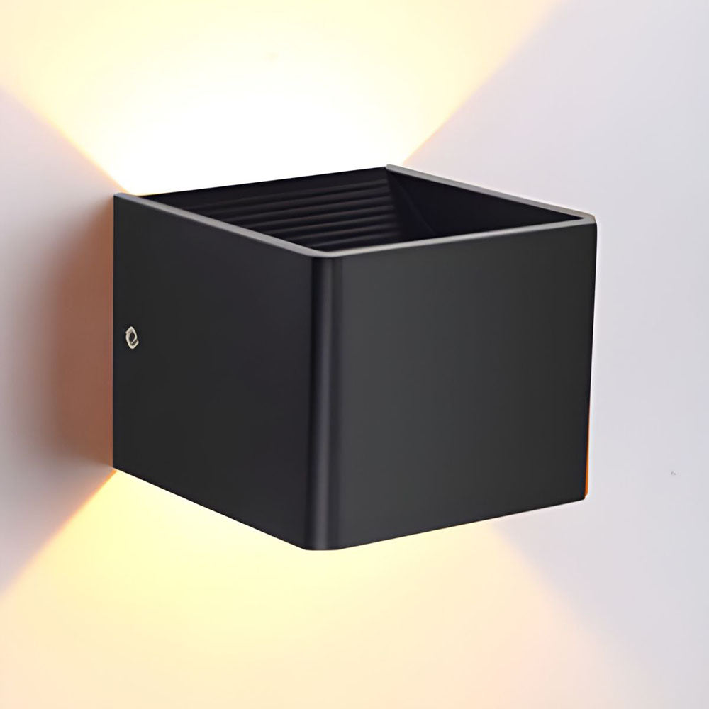 Cube Shade Sconce Light