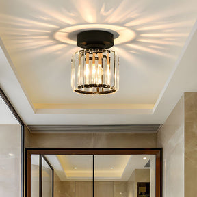 Modern 1-Light Hallway Flush Mount Ceiling Light