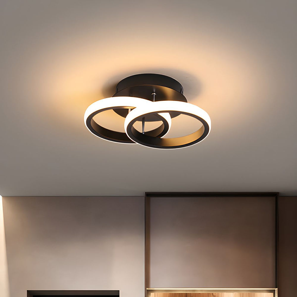 Modern Metal White LED Ceiling Light