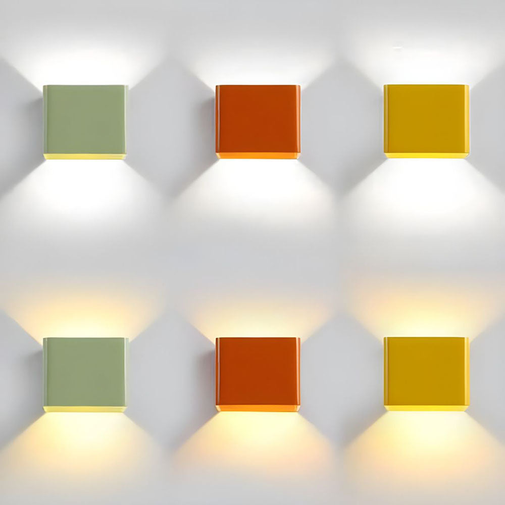 Cube Shade Sconce Light