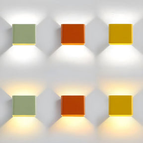 Cube Shade Sconce Light