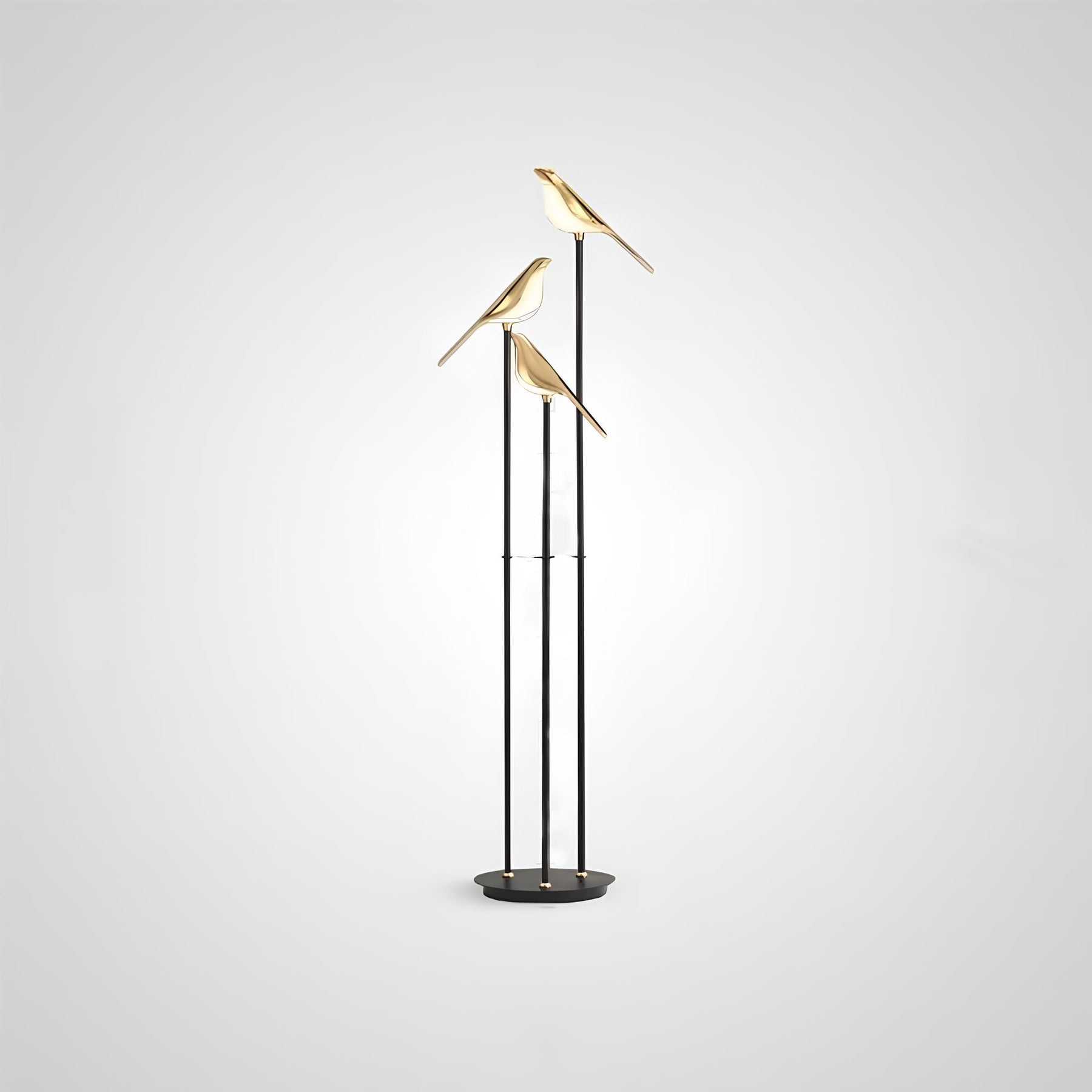 Minimalist Magpie Design LED Floor Lamp