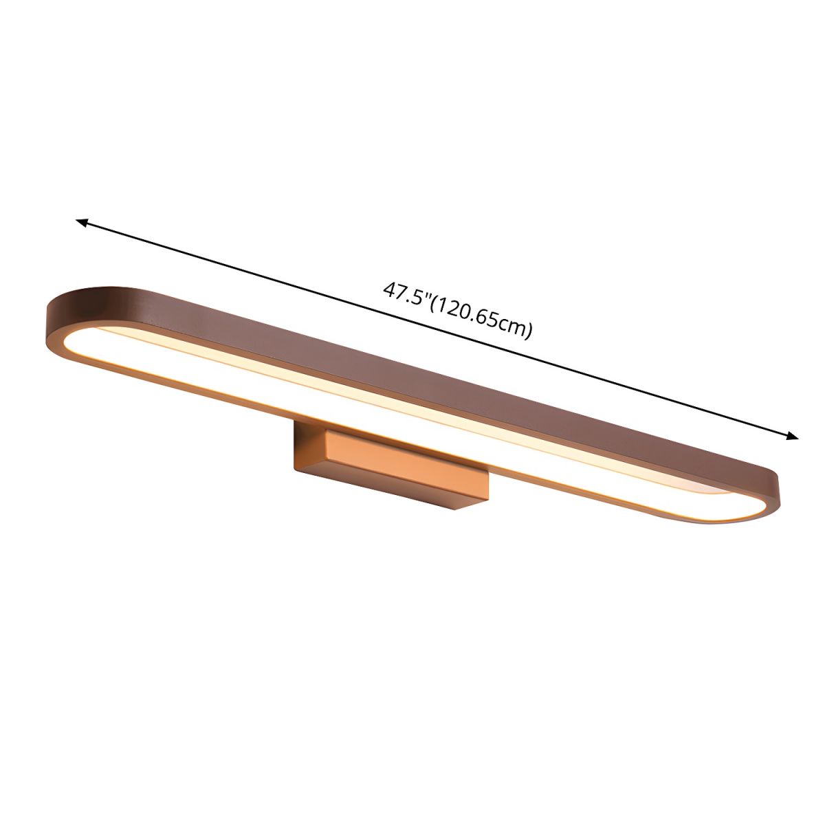 Contemporary Simplicity Acrylic LED Wall Lamp For Bathroom