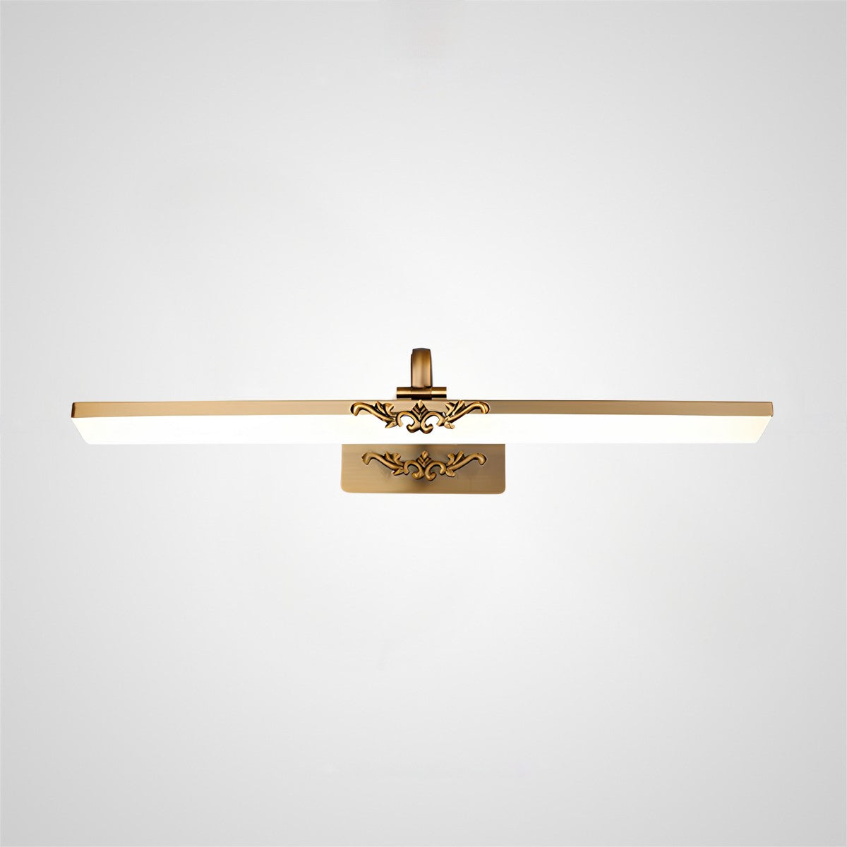 Bronze Metal Design Long Bathroom Wall Lighting