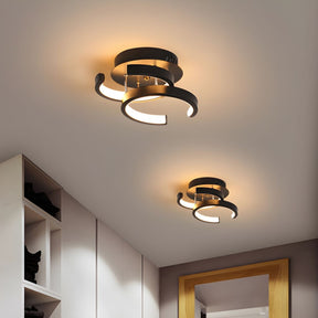 Modern Metal White LED Ceiling Light