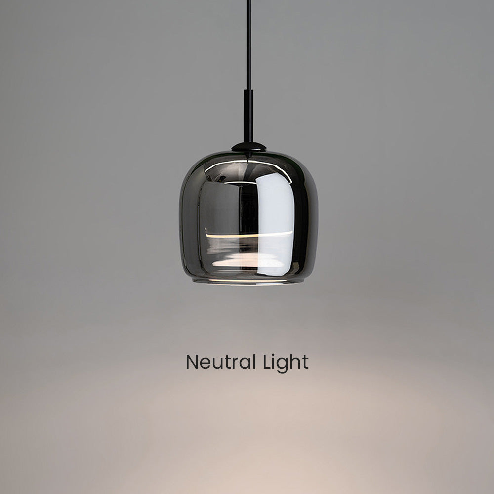 Simple Multi-Head Designer Grey Nordic Kitchen Pendant Light