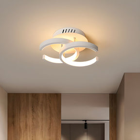 Modern Metal White LED Ceiling Light