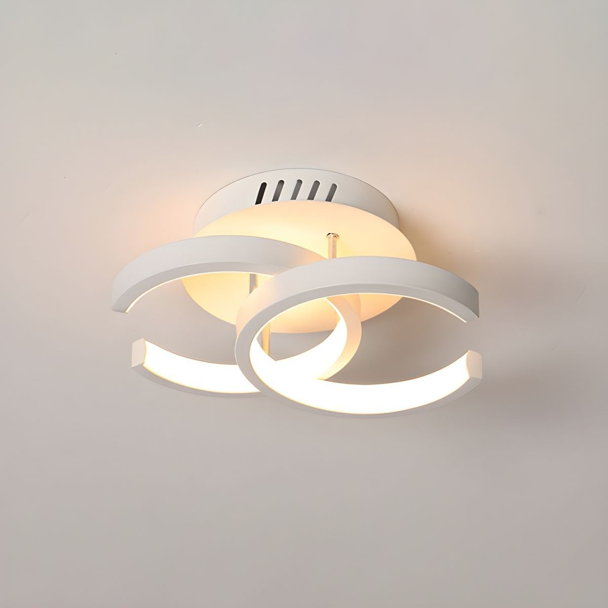 Modern Metal White LED Ceiling Light