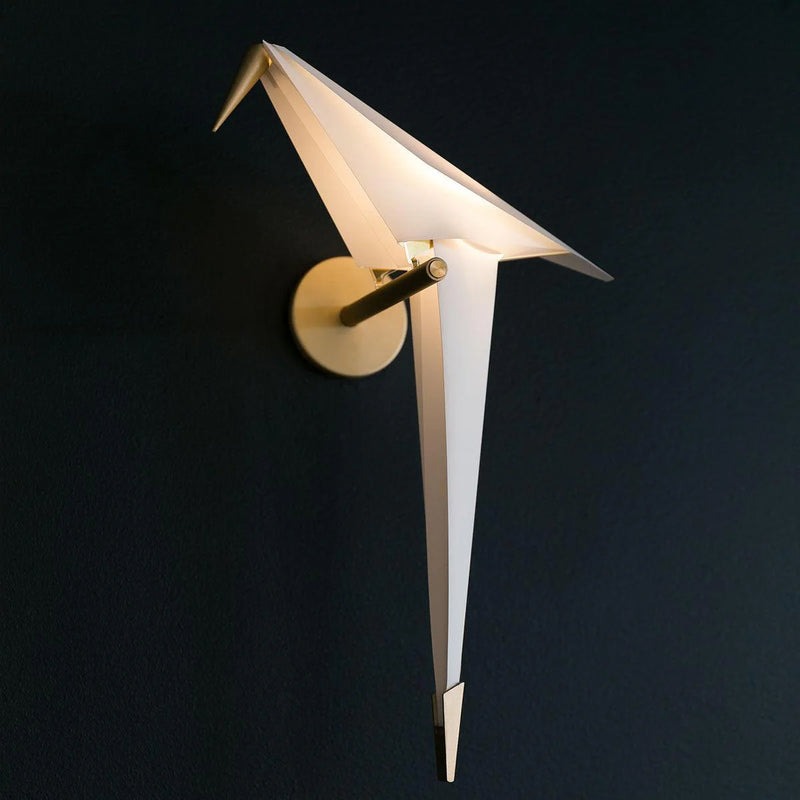 Origami Crane Bionic Wall Lamp