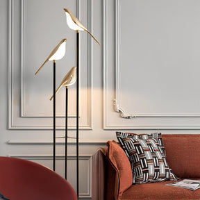 Minimalist Magpie Design LED Floor Lamp