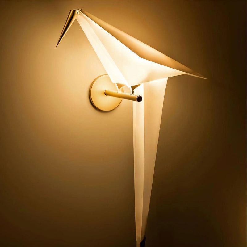 Origami Crane Bionic Wall Lamp