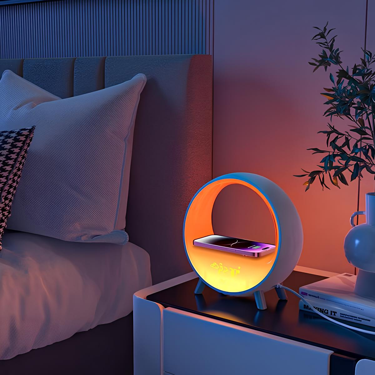 Smart Sleep Alarm Clock with Wireless Charging