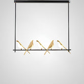 Creative Long Magpie Chandelier