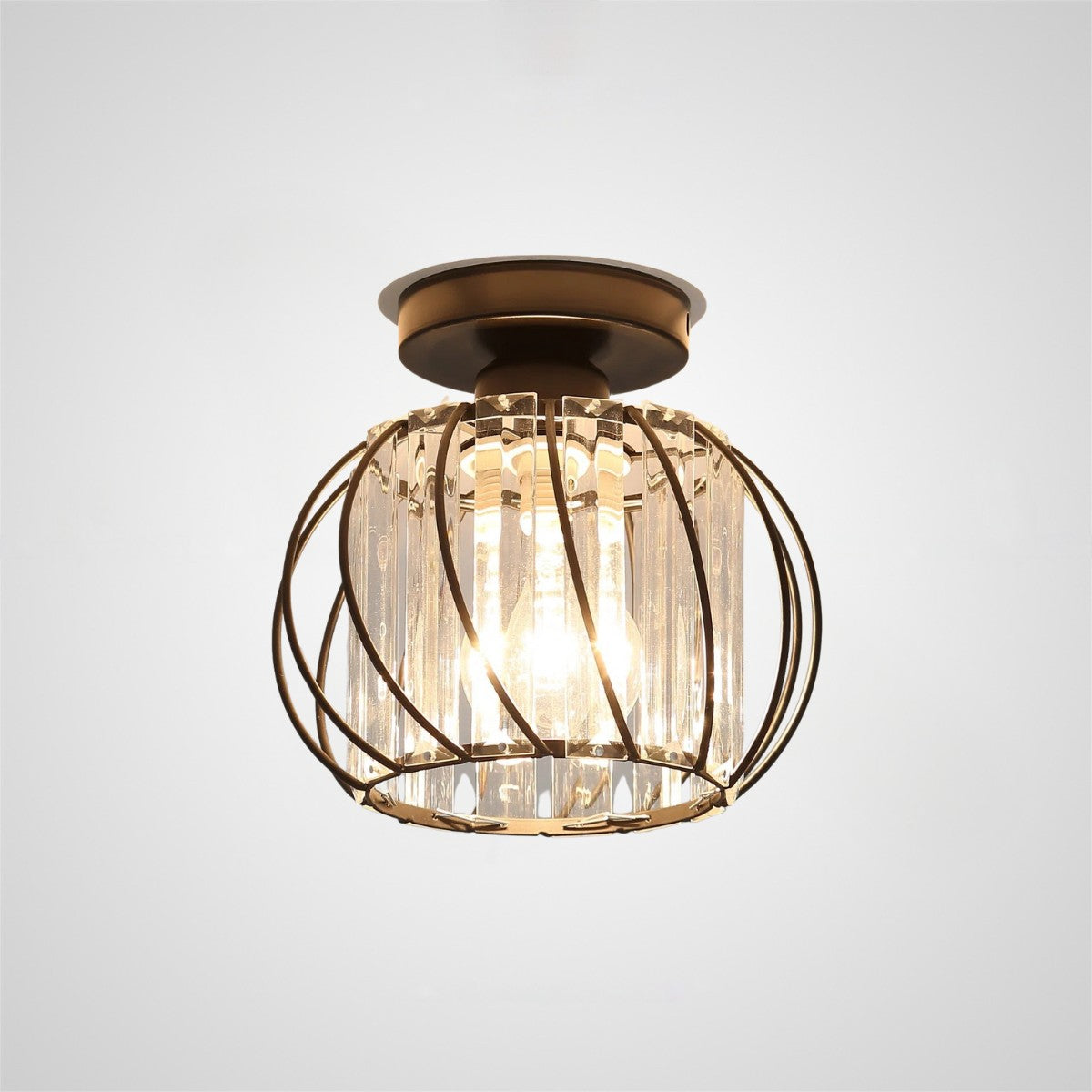 Nordic Luxury Glass Hallway Ceiling Lighting