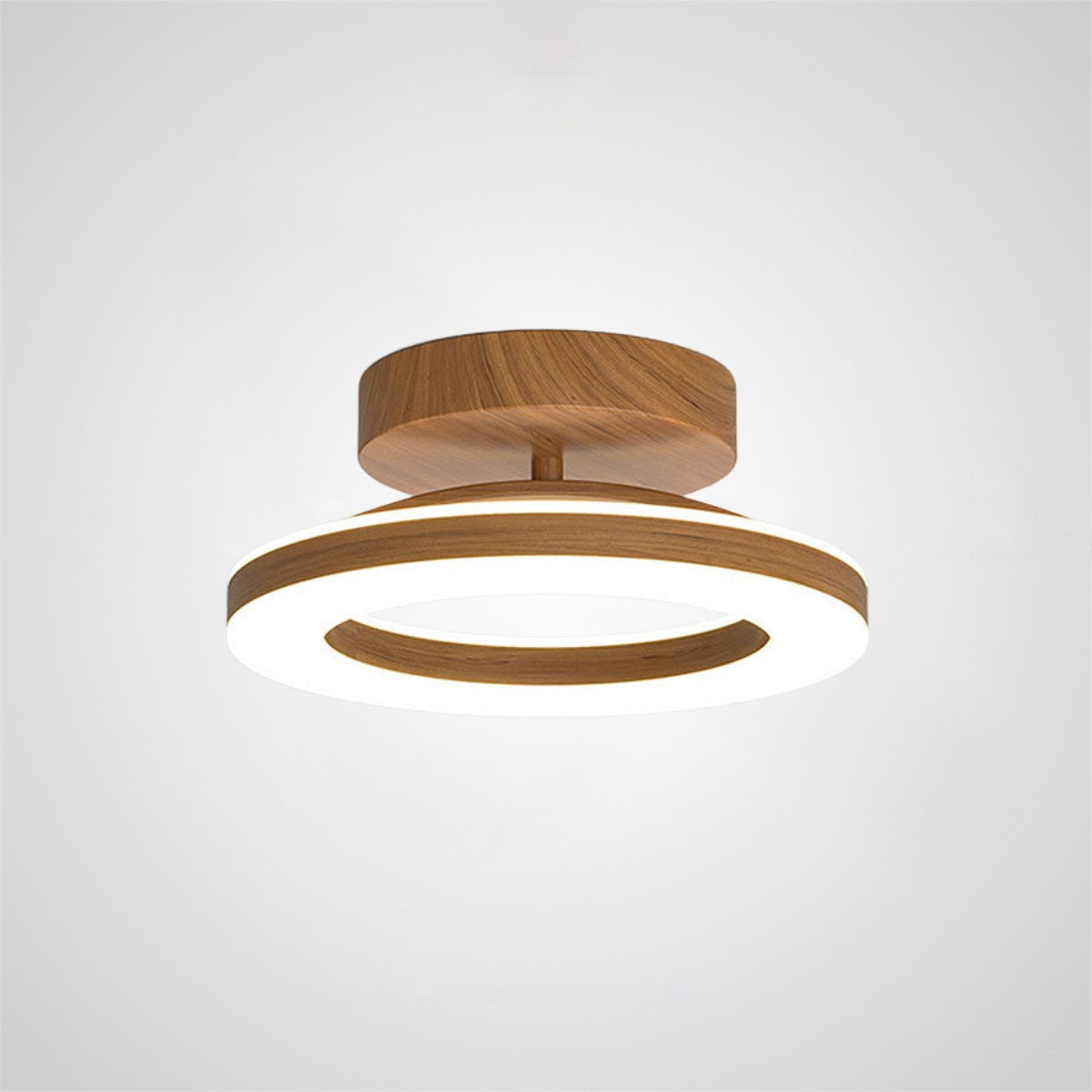 Acrylic Round LED Ceiling Light For Hallway Entrance