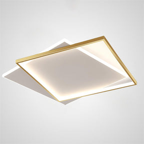 Contemporary Gold And Black LED Living Room Ceiling Lights