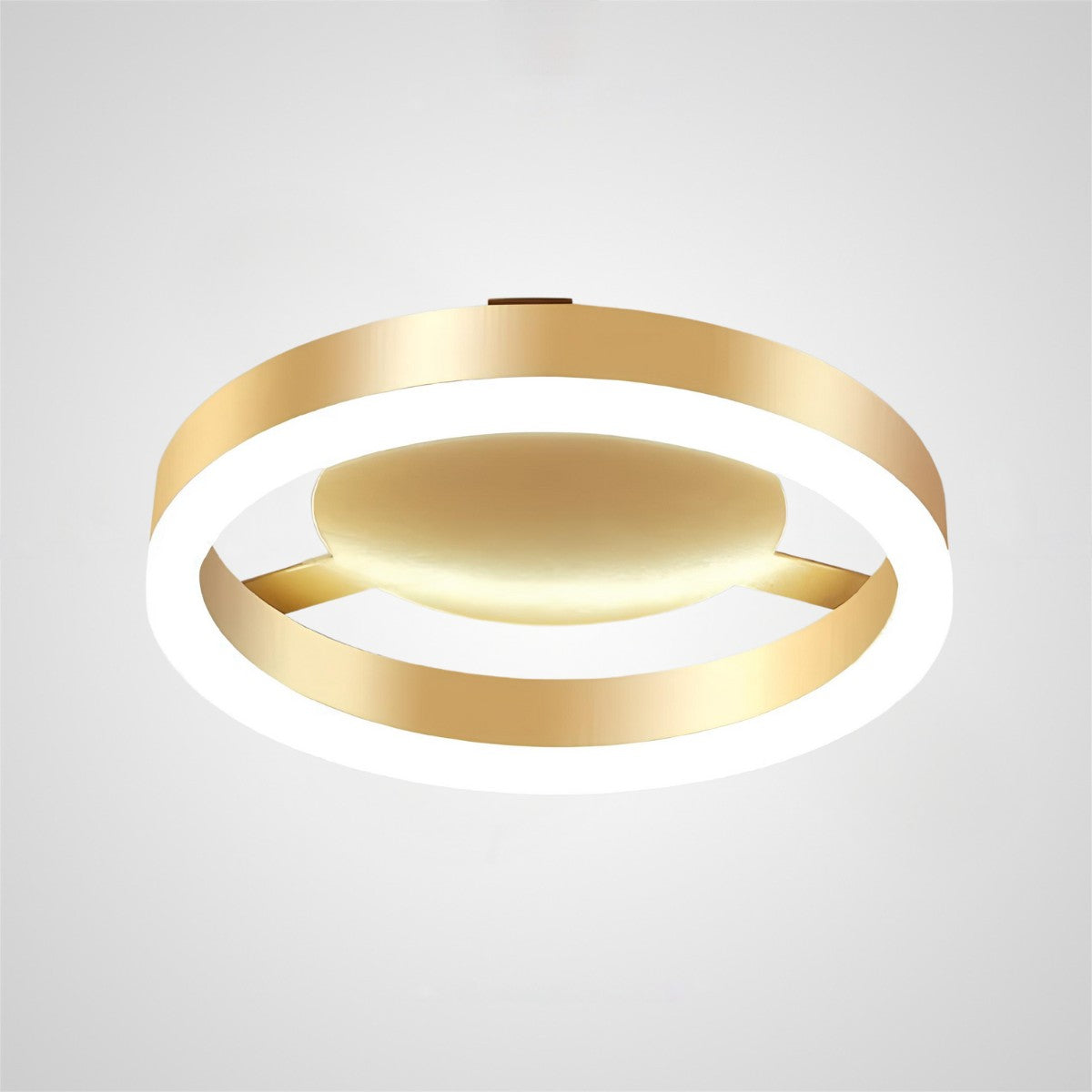 Gold Modern LED Flush Mount Ceiling Lights For Hallway