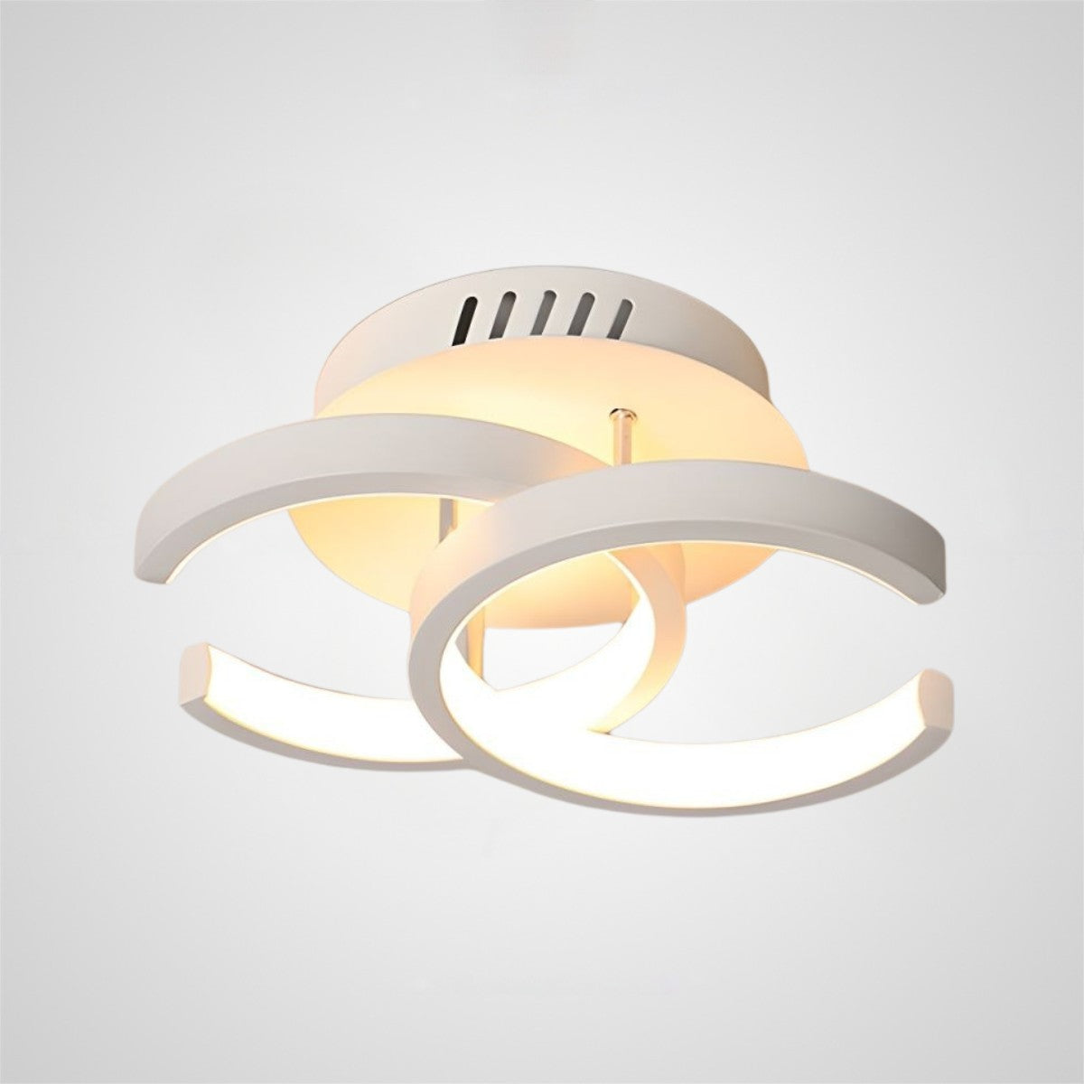 Modern Metal White LED Ceiling Light