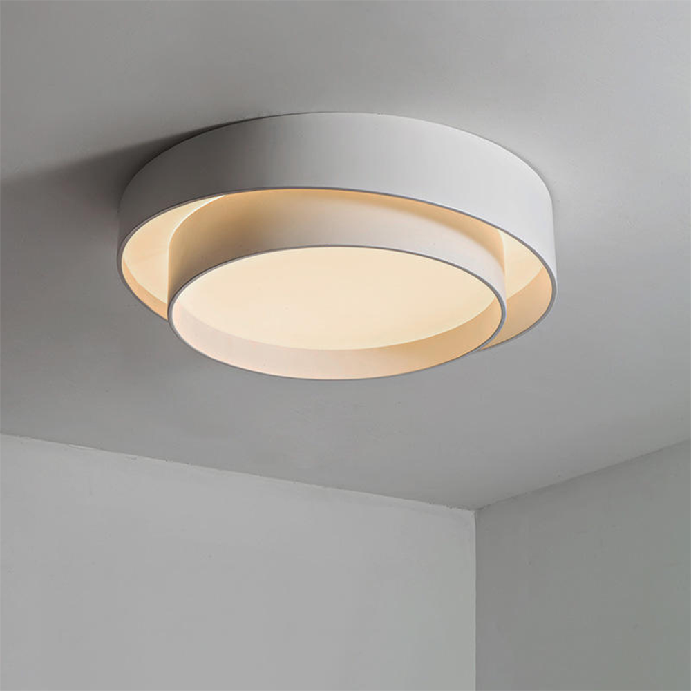 Nordic Modern Minimalist Creative Circular LED Design Ceiling Light -Homdiy