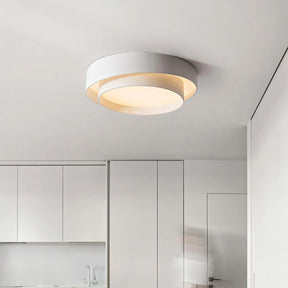 Nordic Modern Minimalist Creative Circular LED Design Ceiling Light -Homdiy