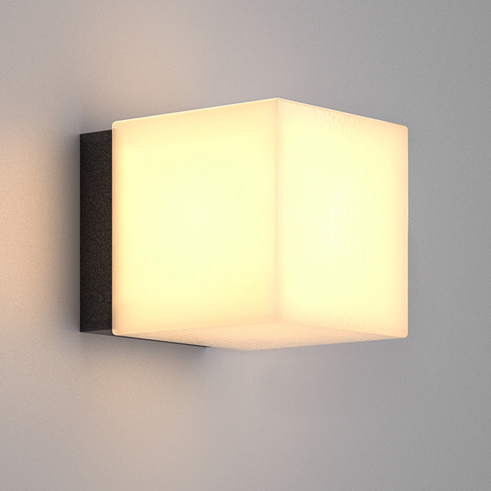 Modern Square Outdoor Wall Lighting