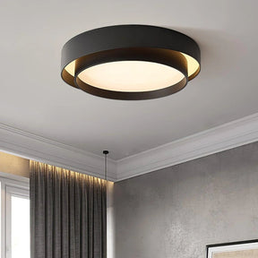 Nordic Modern Minimalist Creative Circular LED Design Ceiling Light -Homdiy