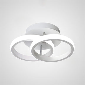 Modern Metal White LED Ceiling Light