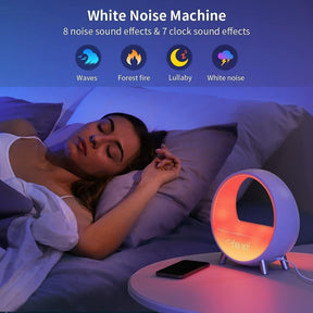 Smart Sleep Alarm Clock with Wireless Charging