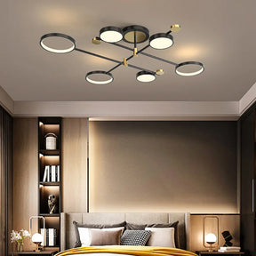 Modern Rings LED Living Room Ceiling Light