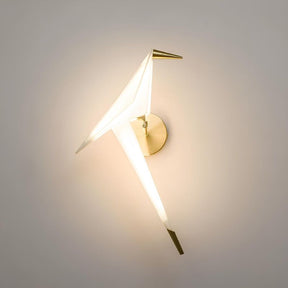 Origami Crane Bionic Wall Lamp