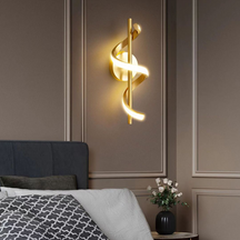 Wandlampverlichting voor aan het bed