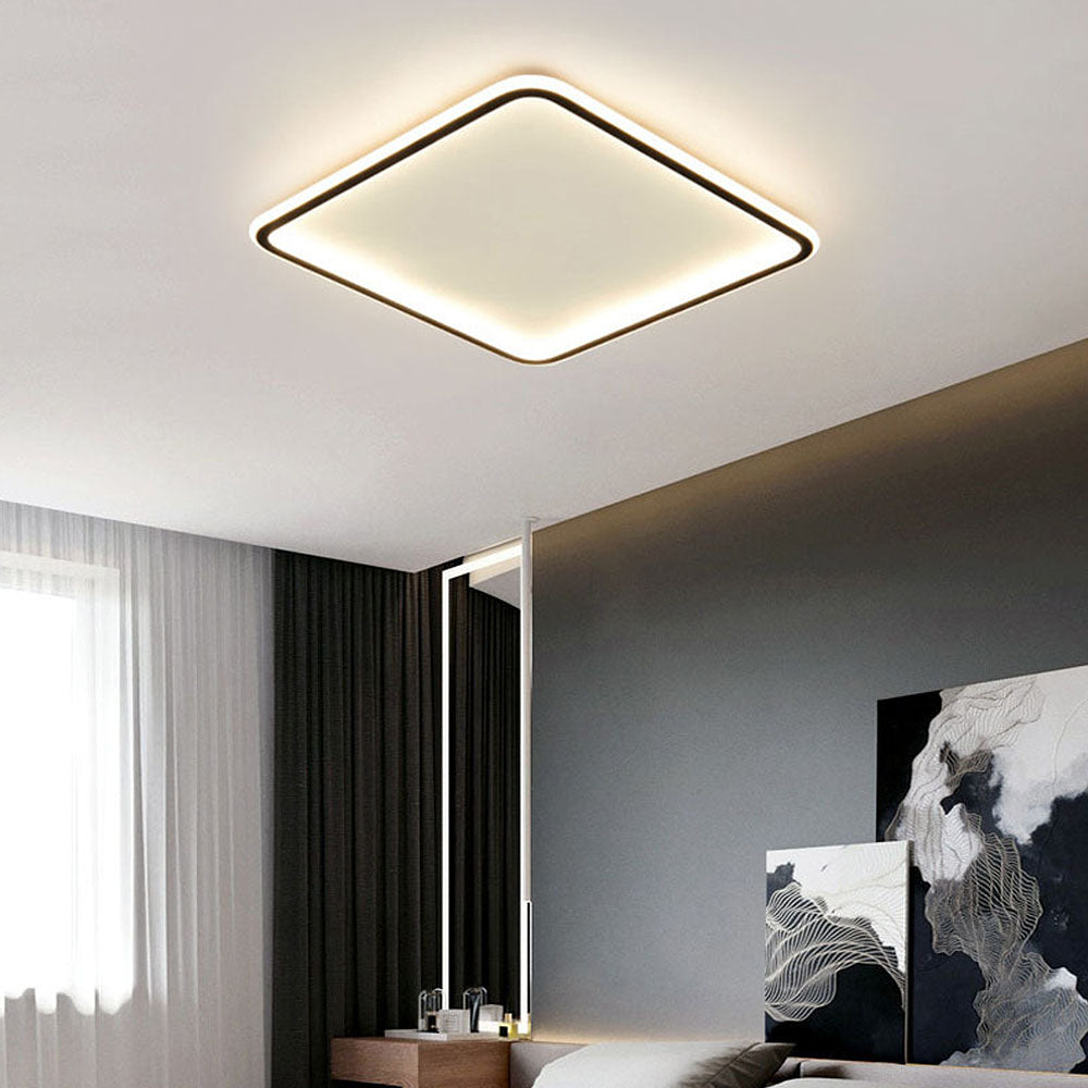 Geometry Square Simple LED Ceiling Light