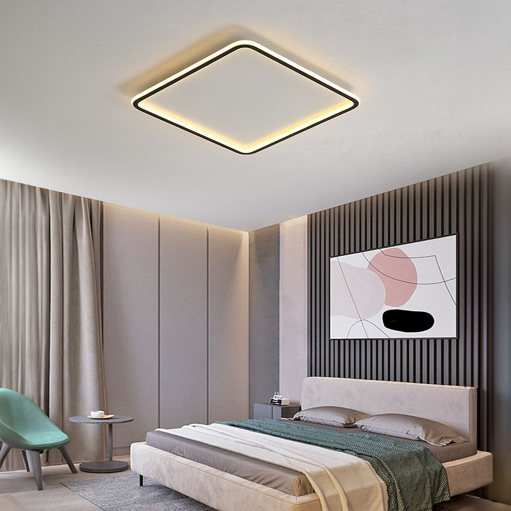 Geometry Square Simple LED Ceiling Light