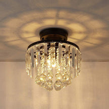 Modern Crystal 1-Light Hallway Ceiling Lights