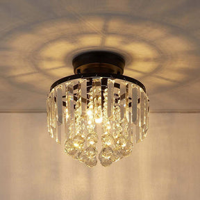 Modern Crystal 1-Light Hallway Ceiling Lights