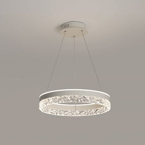 Light Luxury Circular Led Chandeliers -Homdiy