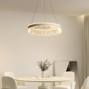 Light Luxury Circular Led Chandeliers -Homdiy