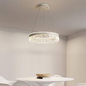 Light Luxury Circular Led Chandeliers -Homdiy