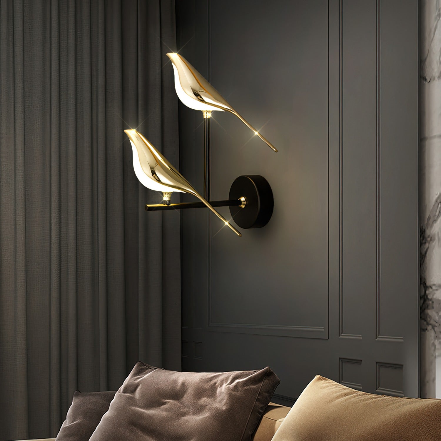 Modern Art Design Magpie Wall Lamp